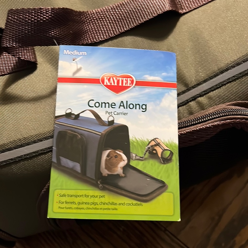 COPY - Come Along
Pet Carrier by kaytee size medium